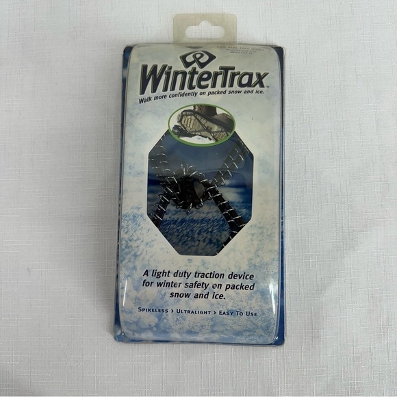 WinterTrax Spikeless Sh Spikeless Shoe Boot Traction for Packed Snow and Ice NEW - Picture 1 of 6